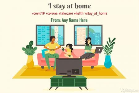 Stay at Home Cards Maker Online
