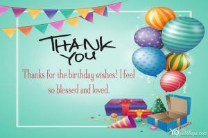 Happy Birthday Thank You Card Wording For Everyone