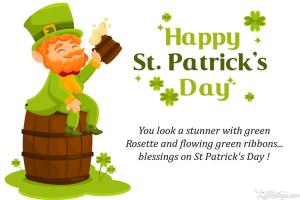 Free St. Patrick's Day Wishes Card Maker Online