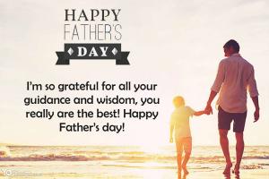 Happy Father's Day: Print Wishes and Messages on Cards