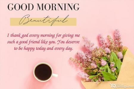 Download Morning Greeting Cards With Your Best Wishes