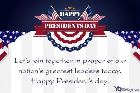 Free Online USA Presidents' Day Greeting Cards Images