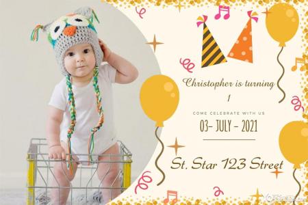 Free Online Customize Our Birthday Invitation Cards