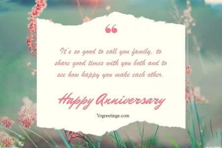 Create Happy Anniversary Card for Friends and Relatives