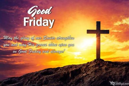 Latest Good Friday Greeting Cards With Wishes