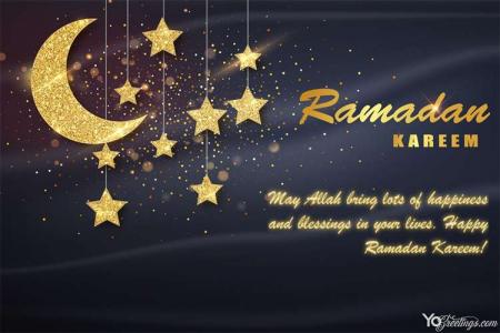Make Ramadan Kareem Cards Online