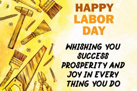 Happy Labor Day Inspirational Wishes Cards