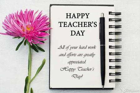 Make Online Happy World Teacher's Card With Greetings