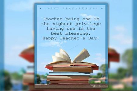 Free Printable Teachers Day Wishes Cards Online
