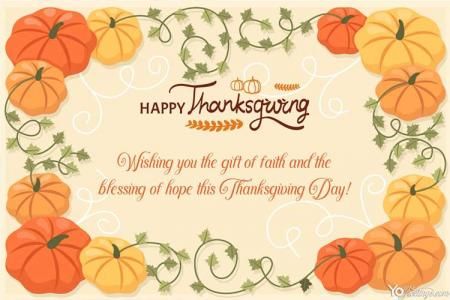 Happy Thanksgiving Day Card Images