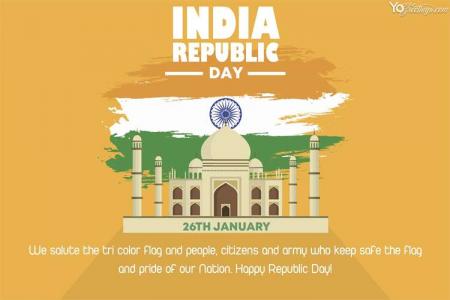 Make Best Republic Day Greeting Cards 2022