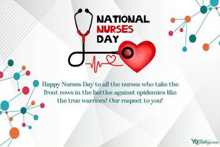 May 6 National Nurses Day Greeting Card Images Online