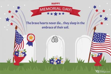 Creative and Design American Memorial Day Cards