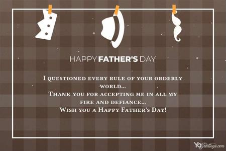Make a Father's Day Card Online Free