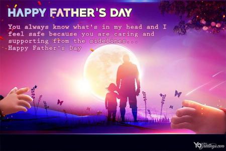 Free Father's Day Cards Template To Customize
