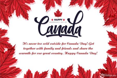 Customized Your Own Canada Day Cards Images