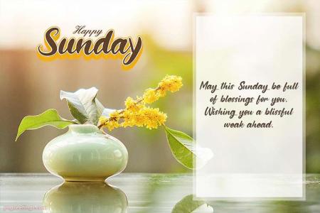 Fresh Happy Sunday Weekend Images Cards