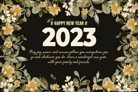 Free Happy New Year 2023 Greetings Images