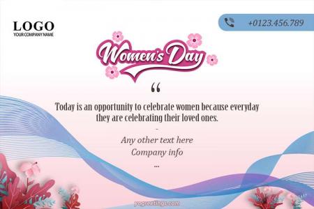 Bussiness Happy Women's Day Greetings