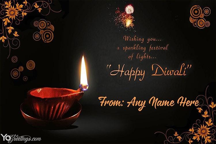Happy Diwali & Prosperous New Year Greeting Cards