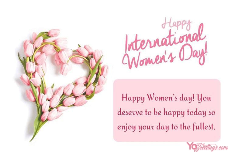 Download International Women's Day 8 March Cards