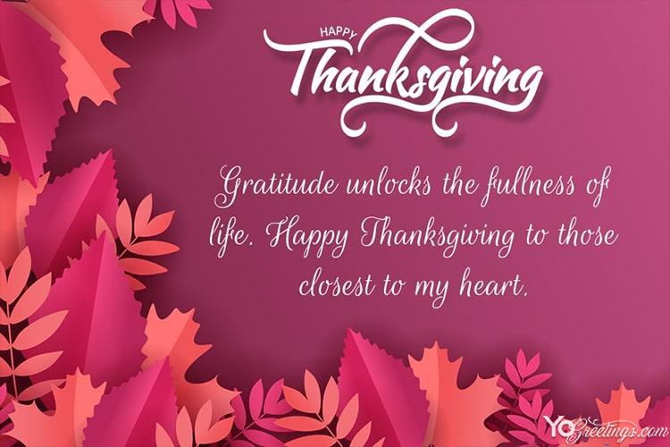 Make Your Own Thanksgiving Greeting Cards Maker Online Free