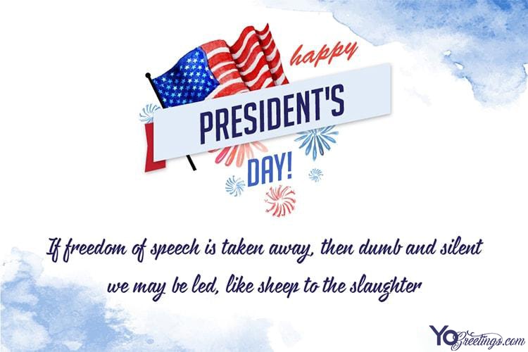 Happy Presidents' Day eCards, Greeting Cards Maker Online