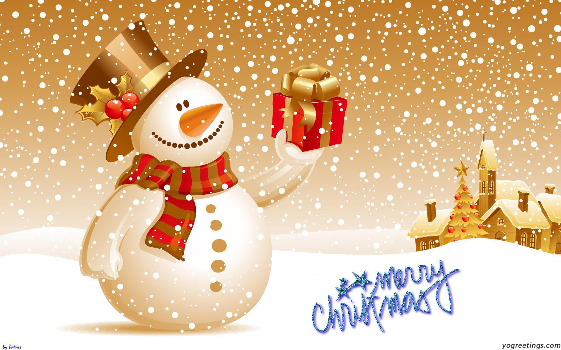 Merry Christmas Wallpaper Full HD Free Download - Images 3