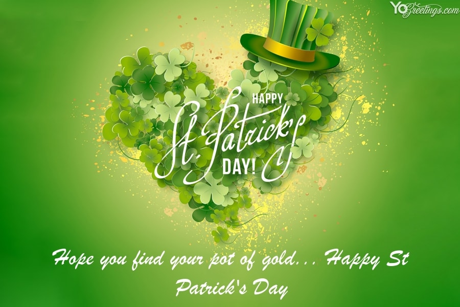 Online St. Patrick's Day Greetings Cards Maker Free