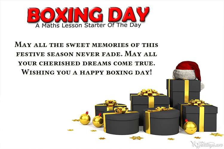 Boxing Day eCards - Free Happy Boxing Day Greeting Cards Online