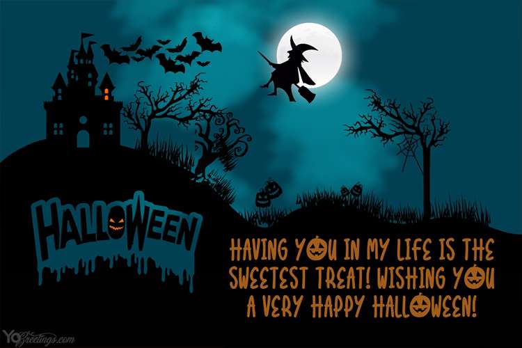 Make Spooky Halloween eCards, Greeting Cards With Wishes