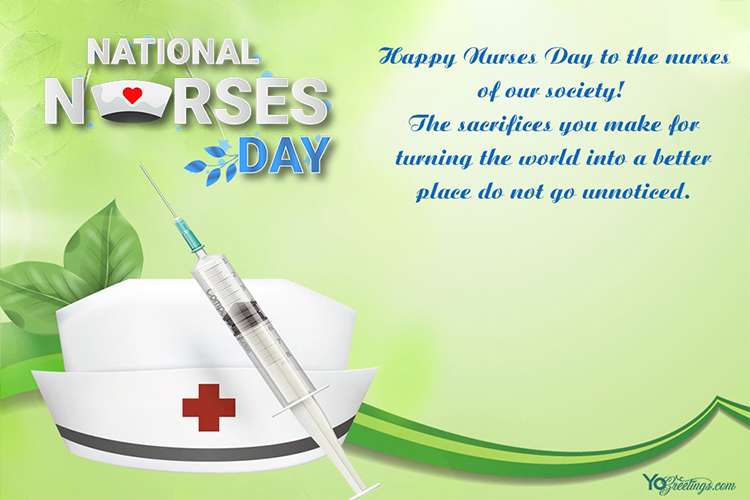 Free Green Happy Nurses Day eCards & Greeting Cards