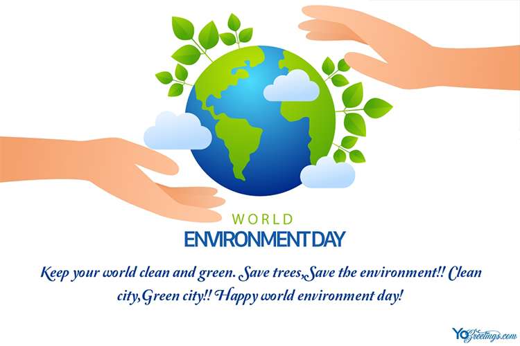 Free World Environment Day Cards Templates To Customize