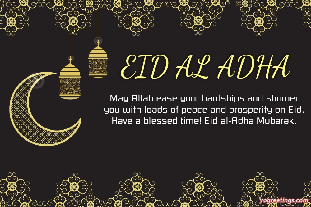 Eid Ul Adha Card Design 2023 Eid Adha Al Cards Mubarak Greeting Name Ul ...