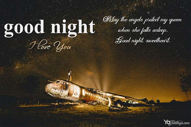 Good Night Wishes Greeting Cards Pictures for Lover
