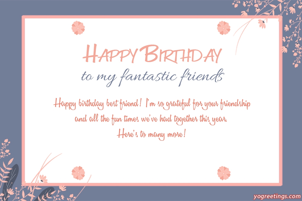 happy birthday ecard for best friend