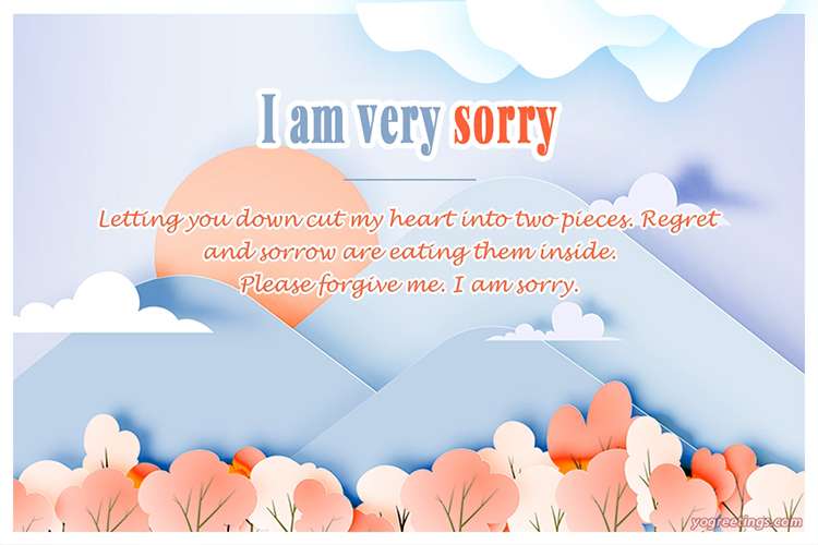 Sorry For Everything Message Cards Images Download
