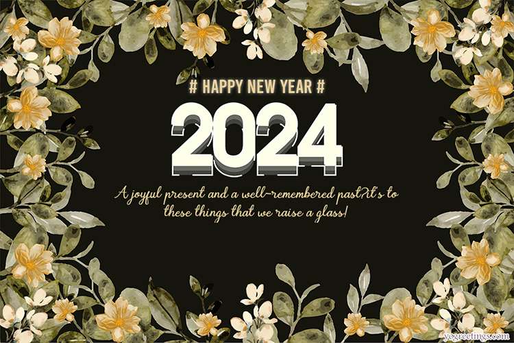 Free Happy New Year 2024 Greetings Images