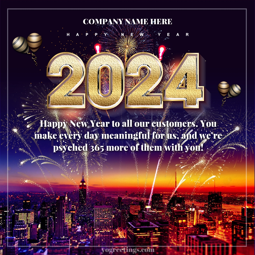 New Year Wishes 2025 Business