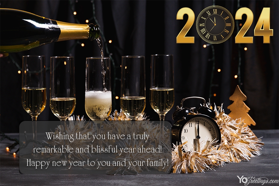 12 Best Happy New Year 2024 Greetings & Cards with Images - Images 2
