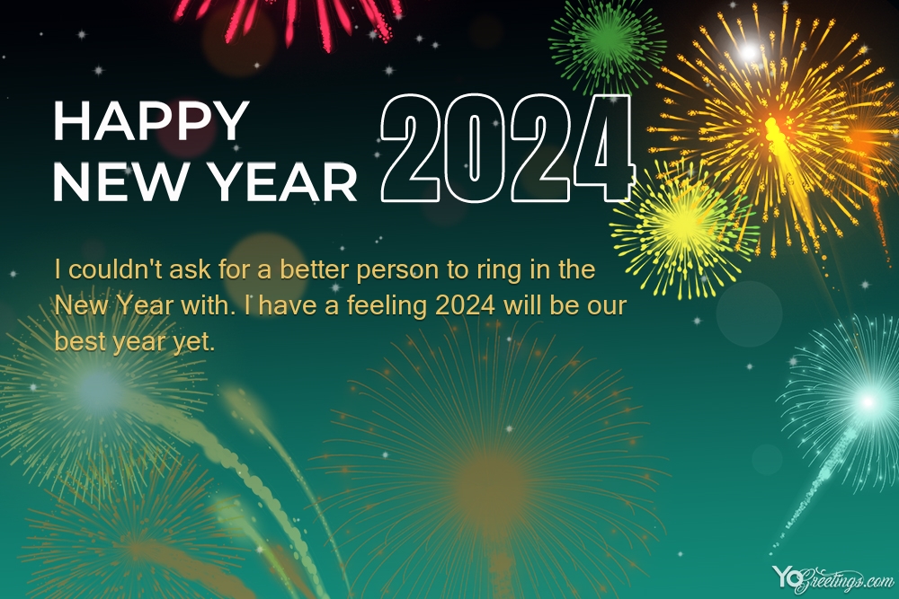 Free Happy New Year 2024 Wishes Images - Sal Lesley