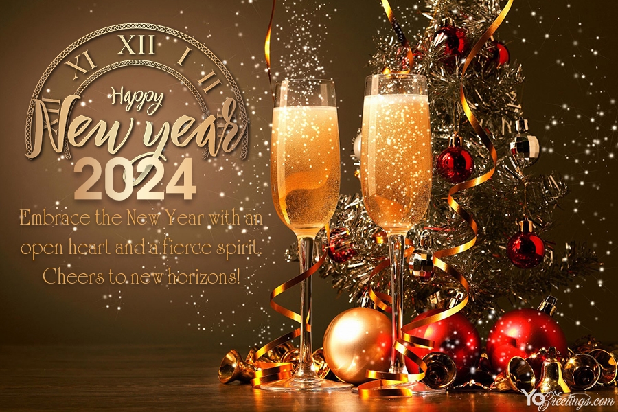 12 Best Happy New Year 2024 Greetings & Cards with Images - Images 10