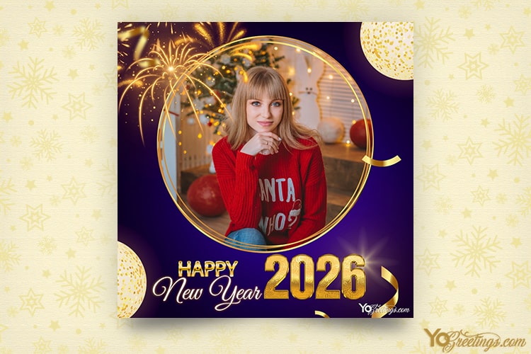 Happy New Year 2026 Twibbon